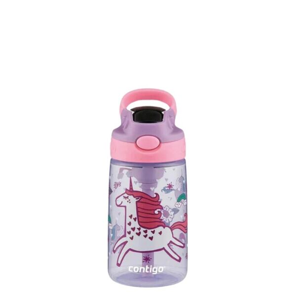 בקבוק ילדים CONTIGO CLEANABLE  420ml חד קרן ממותג