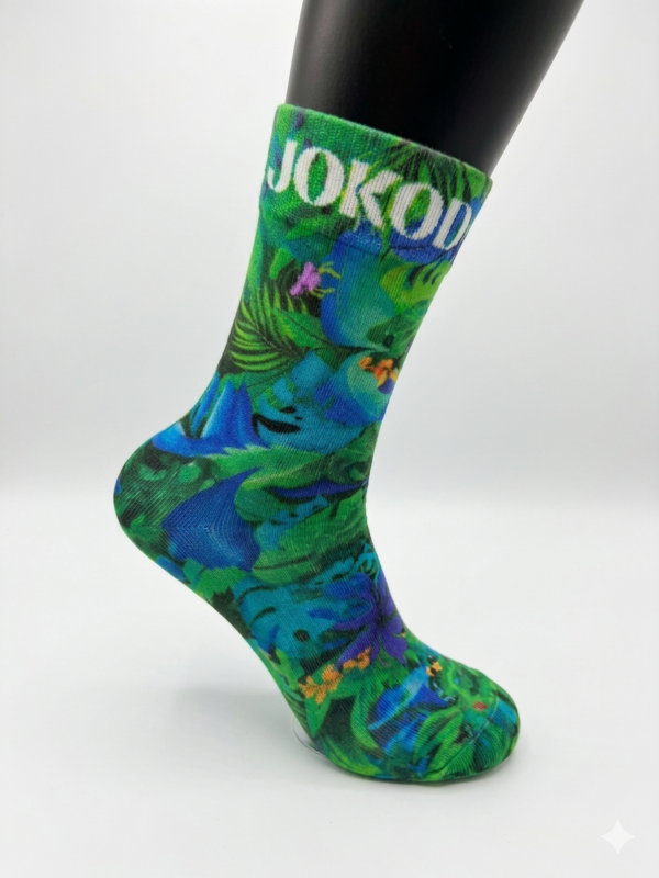 גרבי כותנה בעיצוב אישי בהדפסת אול אובר ממותגות