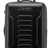 מזוודה טרולי קשיחה מתרחבת 20 אינץ' דגם JH004C מבית Jeep ממותגת