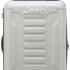 מזוודה טרולי קשיחה מתרחבת 20 אינץ' דגם JH004C מבית Jeep ממותגת